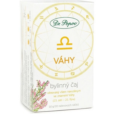 Dr.Popov Čaj VÁHY 30 g