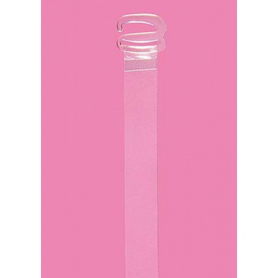 Julimex Silikonová ramínka RT-08 14mm plasový háček Čirá – Hledejceny.cz
