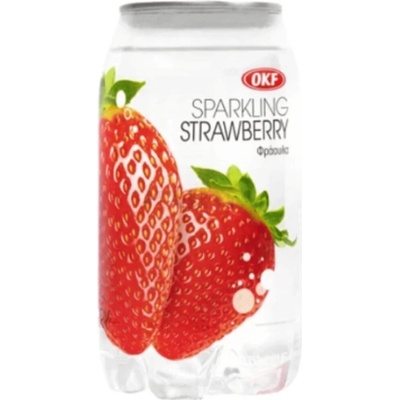 OKF Sparkling Strawberry Drink 350 ml