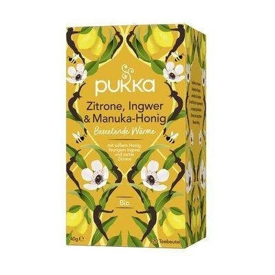 Pukka Čaj citron, zázvor a manuka med bio 40 g