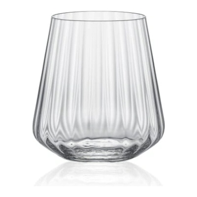Crystalex Sklenice na rum whisky a nealko Sandra Optic 6 x 400 ml
