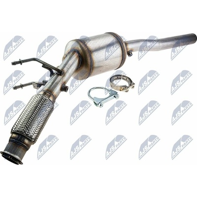 Filter sadzí pevných častíc výfukového systému NTY DPF-WW-008