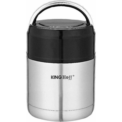 Kinghoff Obedová termoska 650 ml strieborná