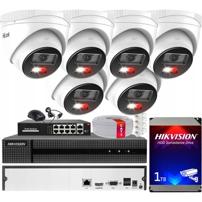 Hikvision IPCAM T4 30DL 6 ks