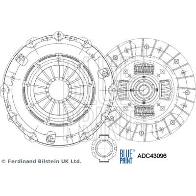 BLUE PRINT Sada spojky ADC43096