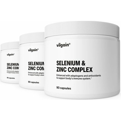Vilgain Selén & Zinok komplex 3 × 90 kapsúl