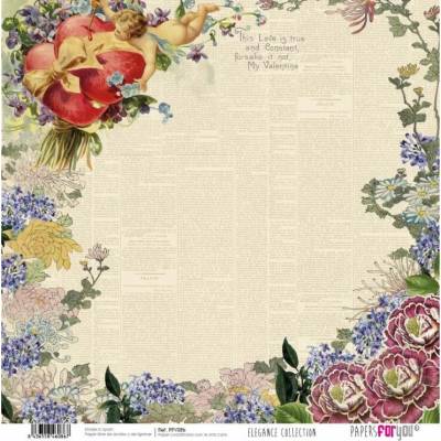 Scrapbookový papír ELEGANCE - Scrap paper ELEGANCE