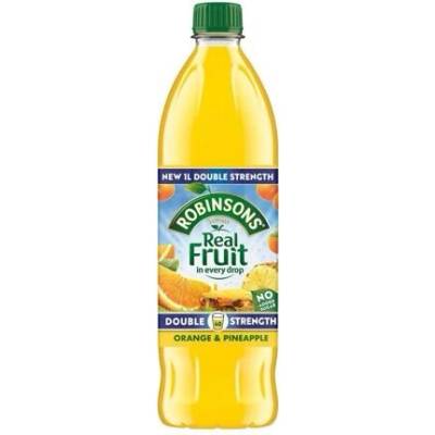 Robinsons DC sirup bez cukru s příchutí pomeranče a ananasu 1 l