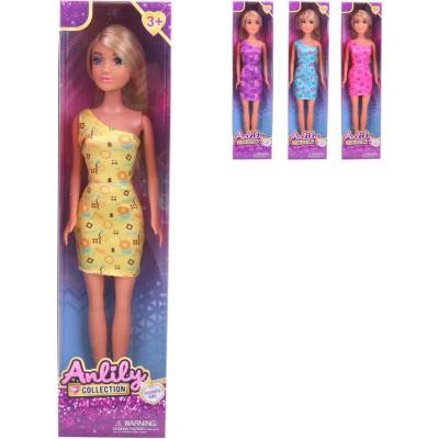 Anlily Fashion 30 cm letní módní šaty 4 barvy