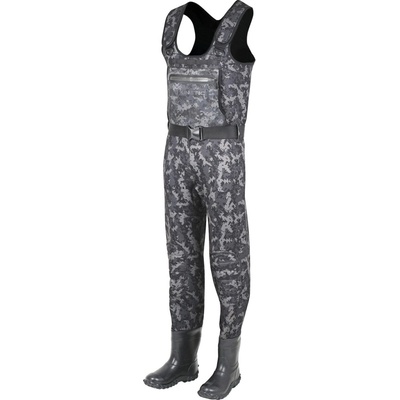 Kinetic Neoprenové Prsačky Neorush Bootfoot Felt Grey Camo
