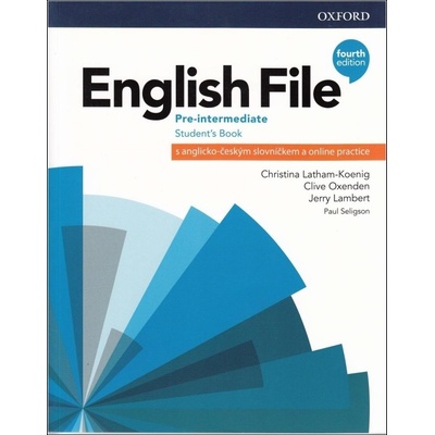 English File Fourth Edition Pre-Intermediate Student´s Book with Student Resource Centre Pack (Czech Edition) – Hledejceny.cz