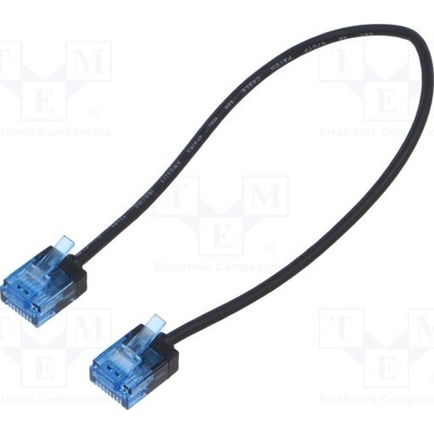 Goobay 74231 Patch U/UTP Cat 6a RJ45 vidlice z obou stran lanko Cu