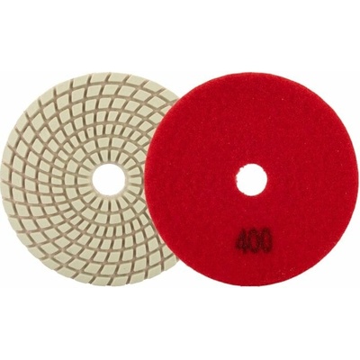 kotúč leštiaci diamantový 100mm P400 so suchým zip