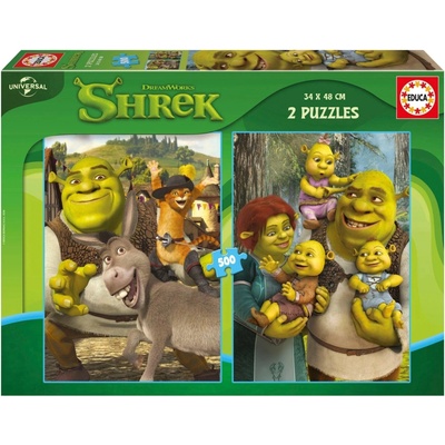 EDUCA Shrek 2x500 dielov