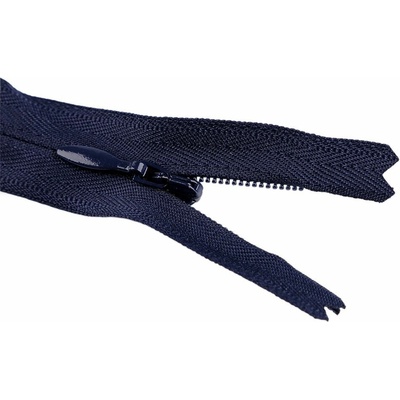 Stoklasa Spirálový zip skrytý YKK No 4 délka 25 cm - 501 bílá