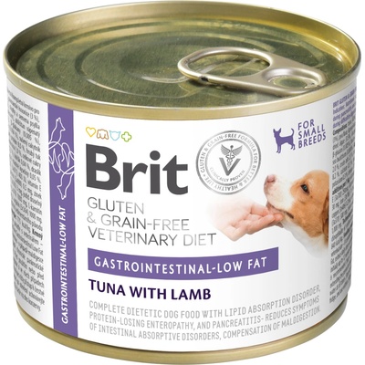 Brit VD Dog GF Gastrointestinal Low Fat 200 g