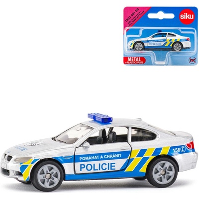 SIKU česká verze Policie BMW M3 Coupé