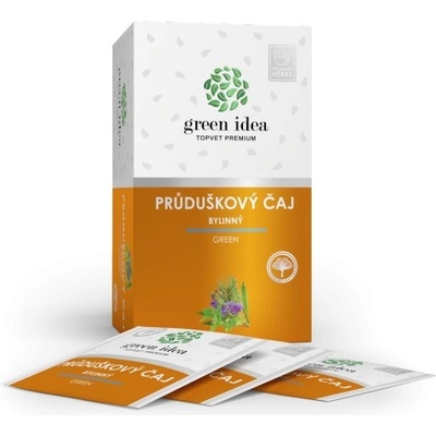 Green idea PRŮDUŠKOVÝ bylinný čaj 20 x 1,5 g