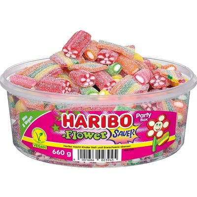 Haribo Flower Sauer Vegan 660 g