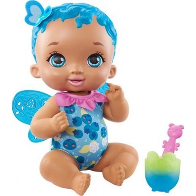 Mattel My Garden Baby hladový motýlek borůvkový GYP01