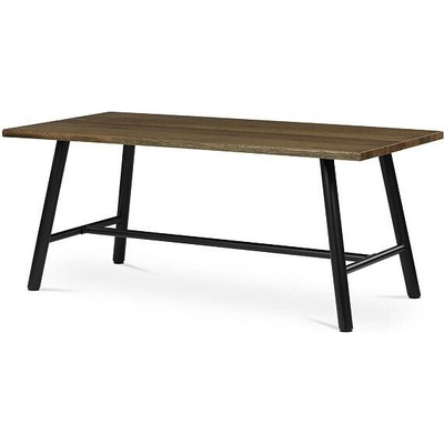 Autronic Stůl jídelní 180x90cm dýha barva ořech HT-T1818 WAL