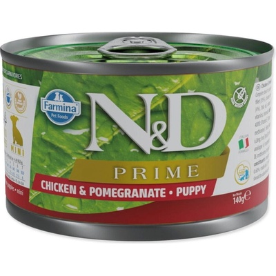 N&D dog PRIME Chicken & Pomegranate Puppy 140 g