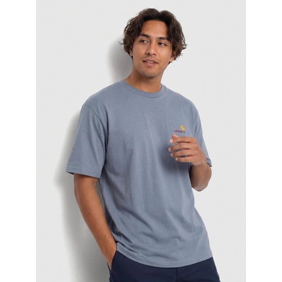 Carhartt WIP American Script Shady Blue