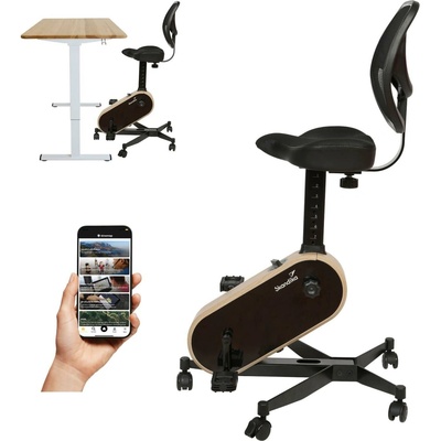 SKANDIKA Office bike pro home office kompatibilní s aplikací Kinomap
