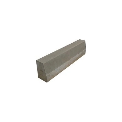 Ferobet Silniční obrubník rovný 100 x 25 x 15 cm přírodní beton 1 ks