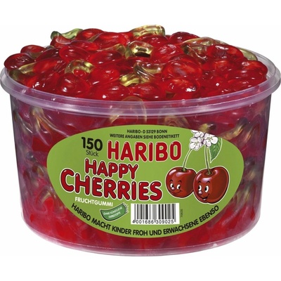 Haribo Happy Cherries želé cukríky čerešne 1200 g