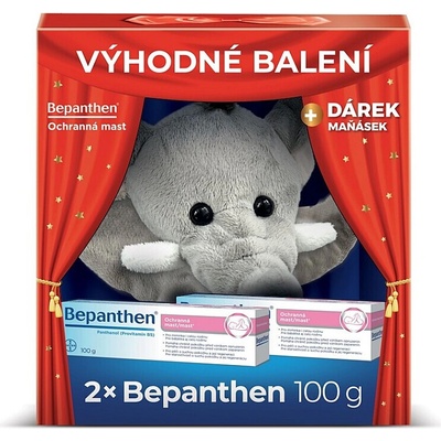 Bepanthen Ochranná mast 2 x 100 g – Hledejceny.cz