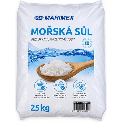 Marimex 113060022 Mořská sůl 25 kg – Hledejceny.cz