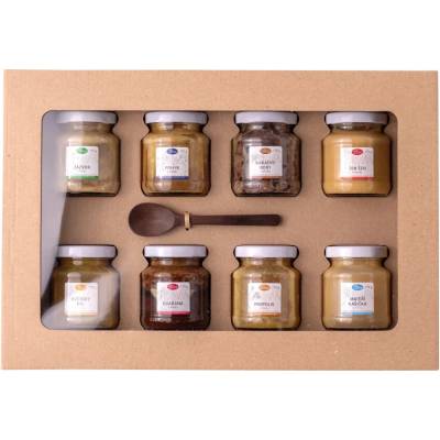 Pleva Degustace medů zážitek pro celou rodinu Med s příměsí 8 x 170 g