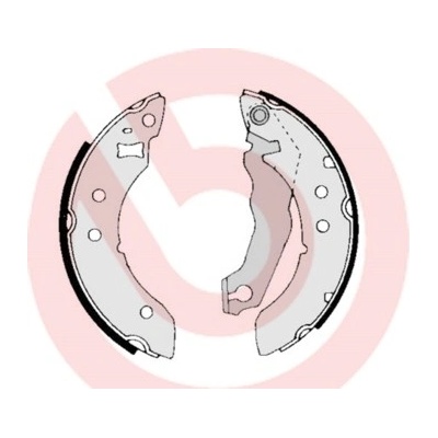 BREMBO Sada brzdových čeľustí S24536