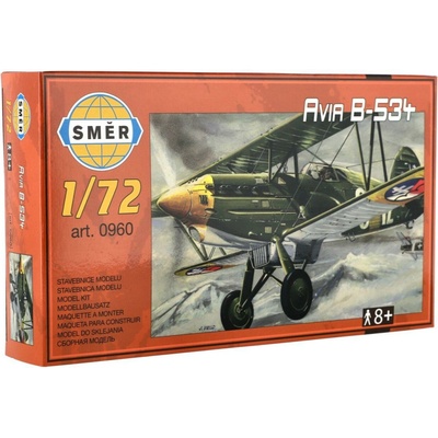 Směr Model Avia B-534 plast 13 05x11 25cm v krabici 25x14 5x5cm
