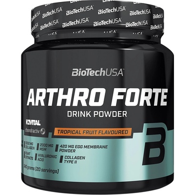 BioTechUSA Arthro Forte Tropické ovocie 340g