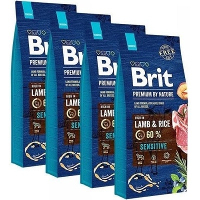 Brit Premium by Nature Sensitive Lamb 4 x 15 kg