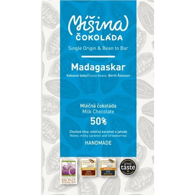 Míšina 50% mléčná Madagaskar 50 g