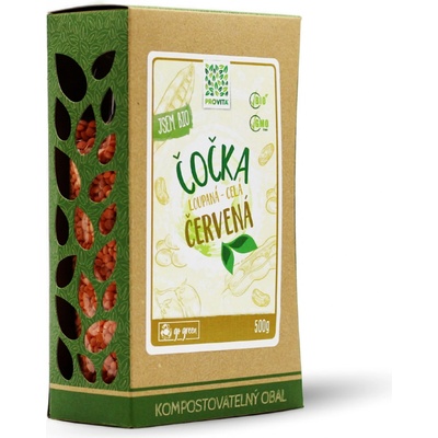 Provita Čočka červená celá loupaná BIO 0,5 kg