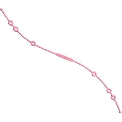 Saro Baby Silicone Catch All Hanger silikon šňůrka pink 1 ks – Hledejceny.cz