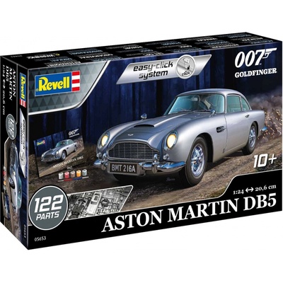Revell EasyClick ModelSet James Bond 05653 Goldfinger Aston Martin DB5 1:24