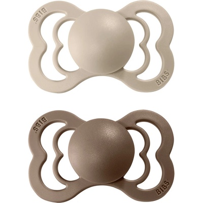 Bibs Supreme kaučuk vanilla dark oak 2 ks