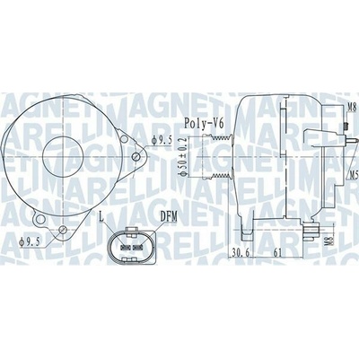 generátor MAGNETI MARELLI 063732118010
