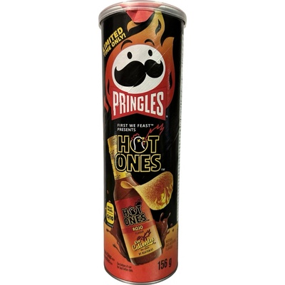 Pringles Hot Ones Los Calientes Rojo 156 g
