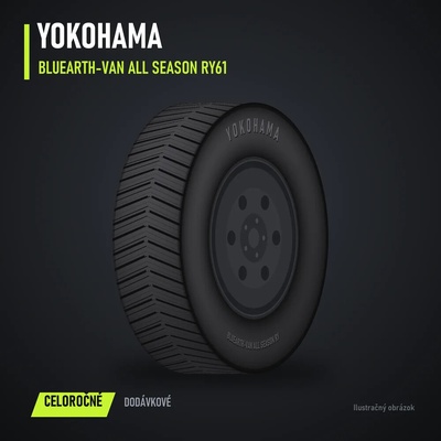 Yokohama BluEarth VAN All Season RY61 195/60 R16 99/97H