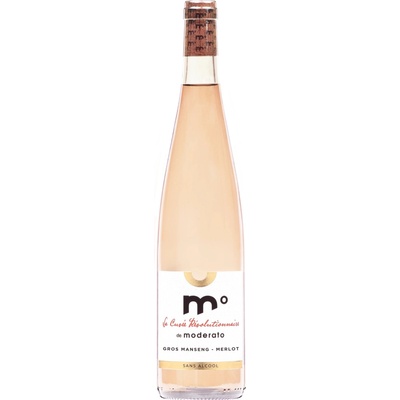Moderato La Cuvée Révolutionnaire Rosé nealkoholické růžové víno méně než 0,5 % 0,75 l (holá láhev)