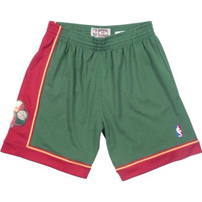 Mitchell & Ness Pánské kraťasy Seattle SuperSonics NBA 1995-96 Swingman Shorts
