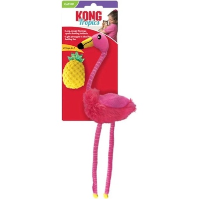 Kong Tropics plameňák s ananasem 27,9 x 8,9 cm