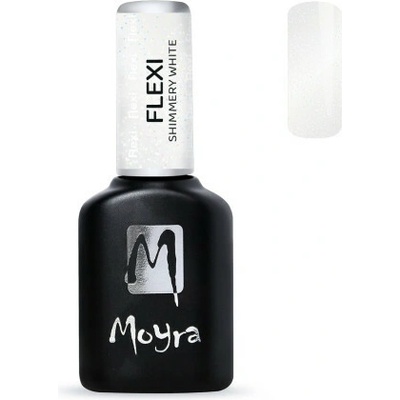 Moyra Uv gél lak Flexi Shimmery podkladový white 10 ml
