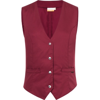 Karlowsky dámská číšnická vesta KY034 Bordeaux